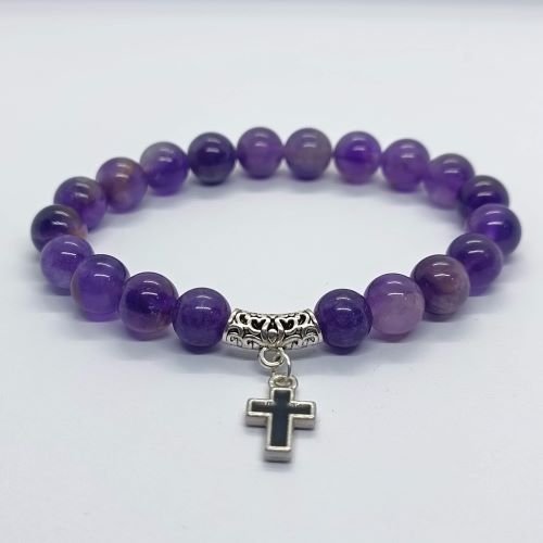 Ametist brojanica za ruku