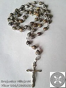 Brojanica od bogorodicinih suza silver 925