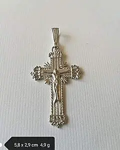 Krst srebro sa raspećem