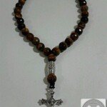 Brojanica od tigrovog oka 33 perle