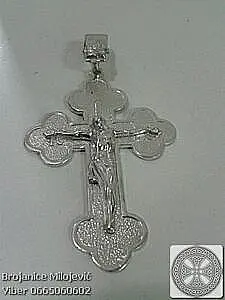 Krst srebro 925 raspece