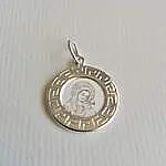 Privezak bogorodica srebro 925
