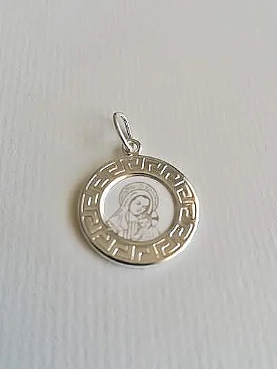 Privezak bogorodica srebro 925 Privezak bogorodica srebro 925