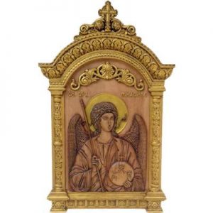 Ikona duborez Sveti Arhangel Mihailo