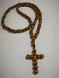 Brojanica za vrat od maslinovog drveta