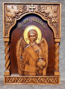 Sveti Arhangel Mihailo ikona u duborezu