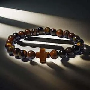 Brojanica za ruku tigrovo oko model 3