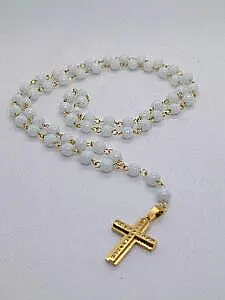 Brojanica od hirurškog čelika boje zlata