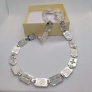 Lanac od srebra krstići i grbovi