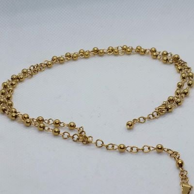 Perle od hirurškog čelika boje zlata