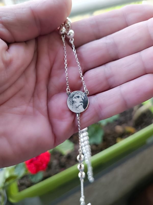 Isus Hrist gravirani medaljon