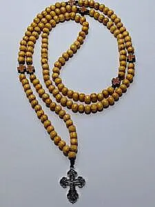 Brojanica maslinovo drvo 150 perle