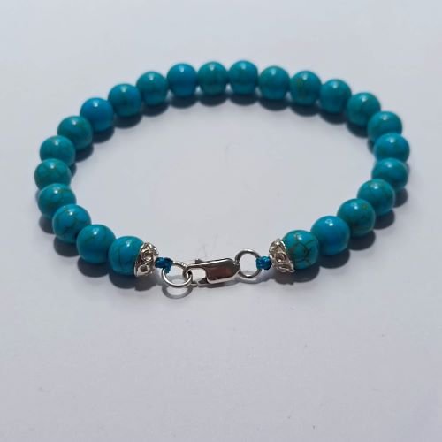 Narukvica od tirkiza srebro 925