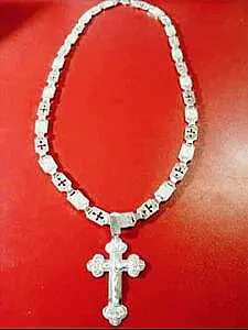 Srebrni lanac 105 grama komplet