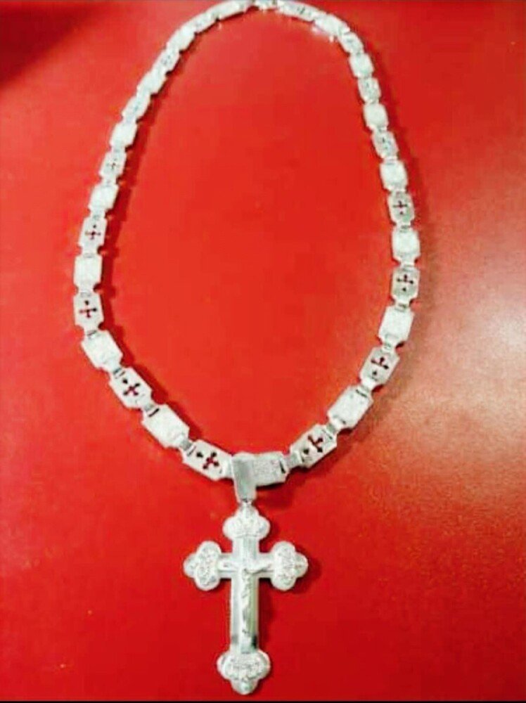 Srebrni lanac 105 grama komplet