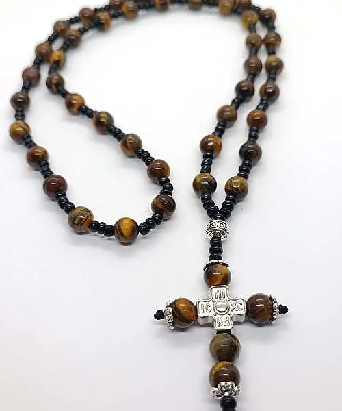 Brojanica tigrovo oko za vrat