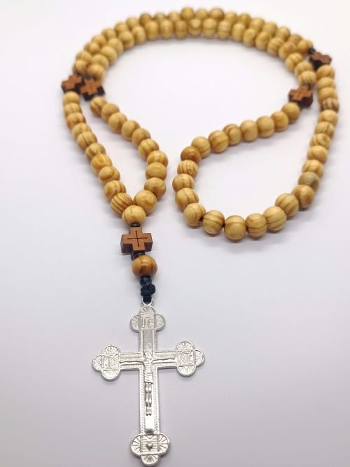 Pravoslavna brojanica od masline Pravoslavna brojanica od masline