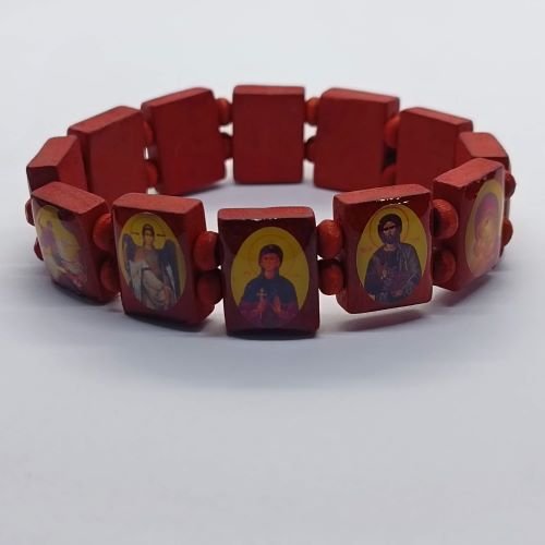 Narukvica drvo sa ikonama