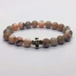 Brojanica od ružičastog zebra jaspisa