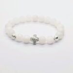 Mesečev kamen brojanica srebro