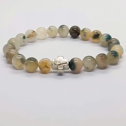 Šareni ahat brojanica