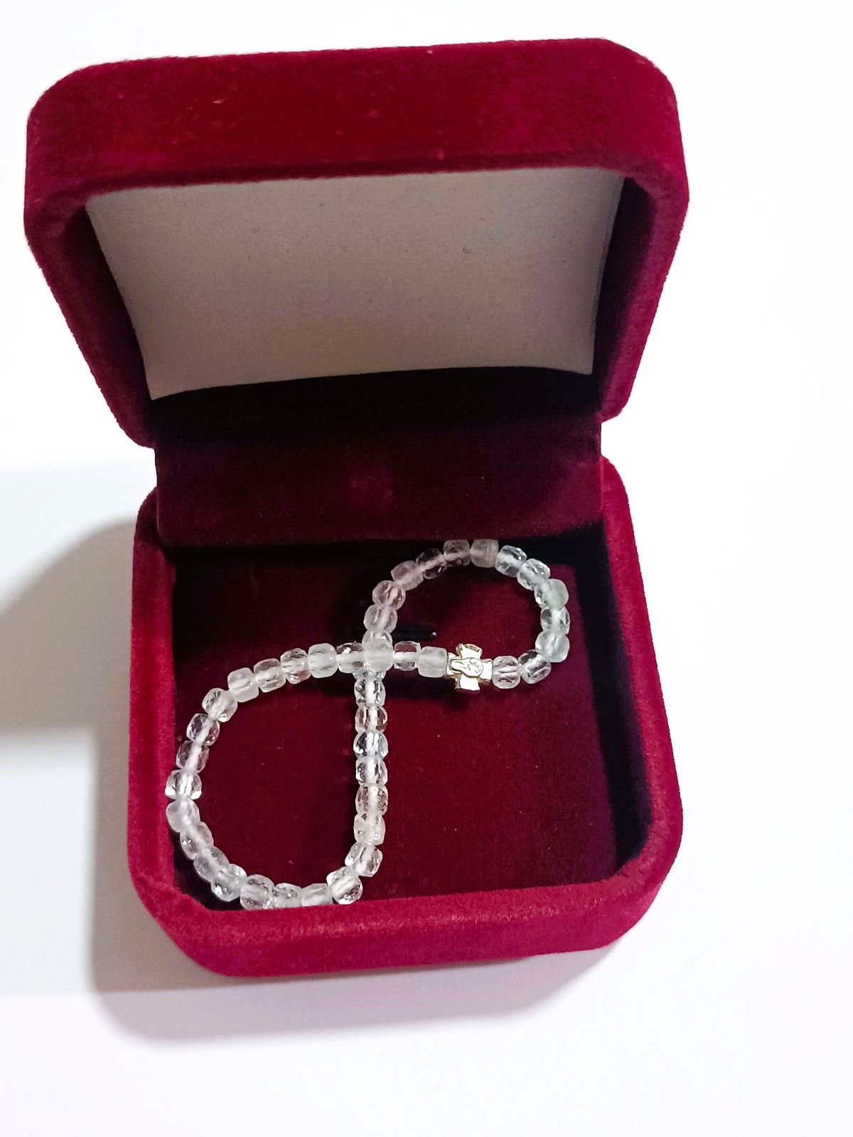 Brojanica od dragog kamena topaz i srebra 925 Brojanica od dragog kamena topaz i srebra 925